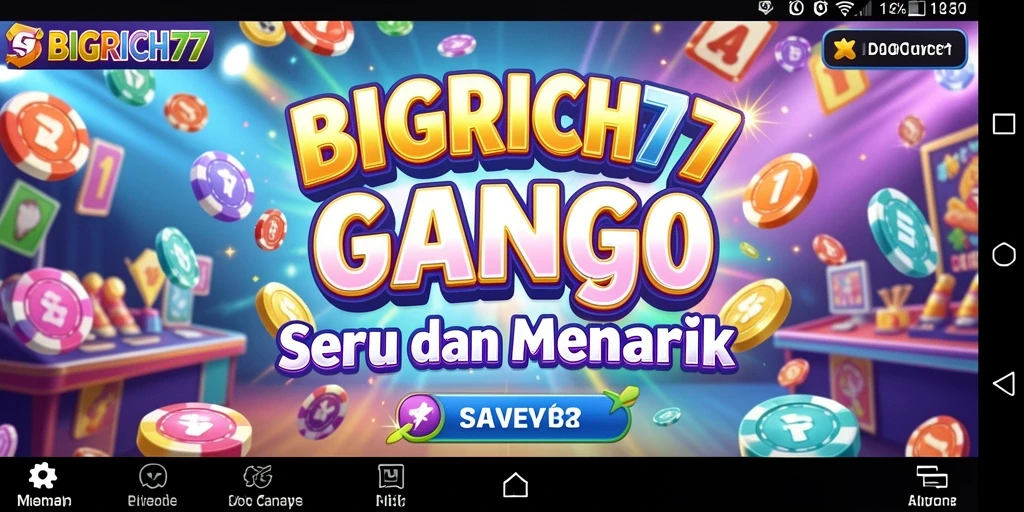 Tampilan gameplay Bingo yang seru dan interaktif di BIGRICH77.