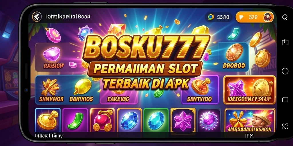 Tampilan menarik dari gameplay Slot di BOSKU777.