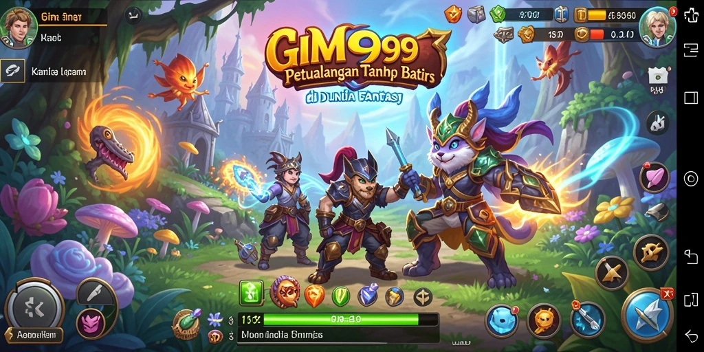 Gameplay GIM999 yang menegangkan dengan aksi petualangan menarik.