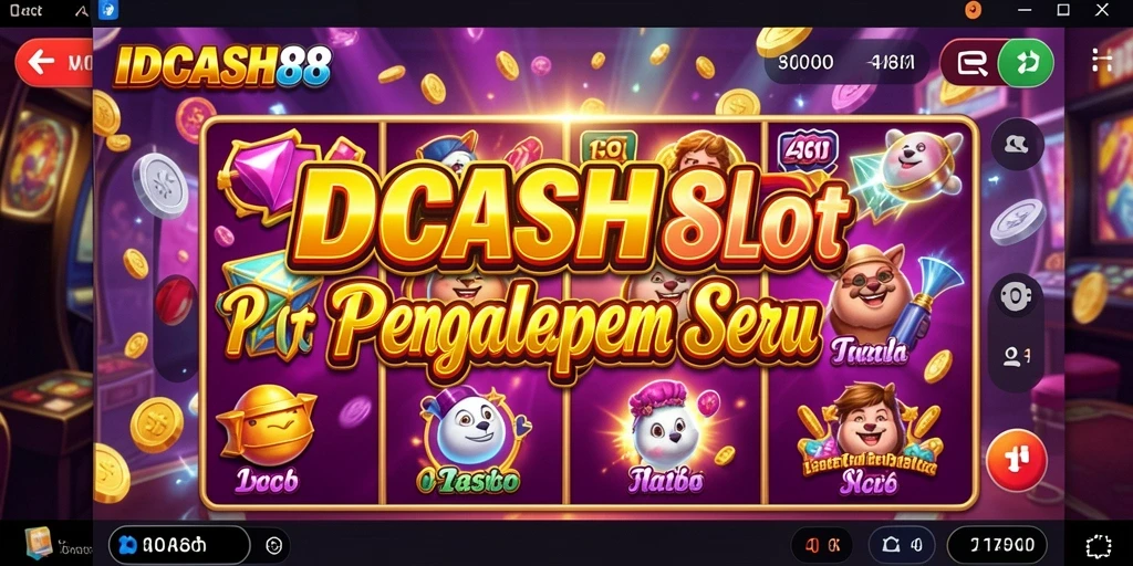 Tampilan gameplay seru IDCASH88 dengan berbagai tema menarik.