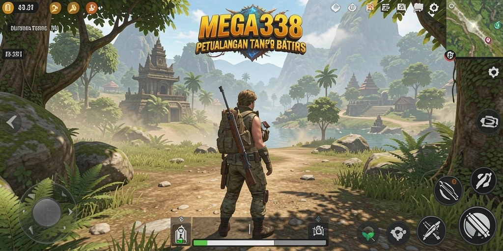 Pengalaman gameplay mendalam di dunia terbuka MEGA338