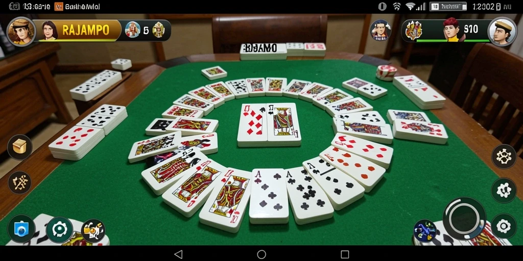 Tampilan gameplay RAJAMPO yang menarik dan interaktif.